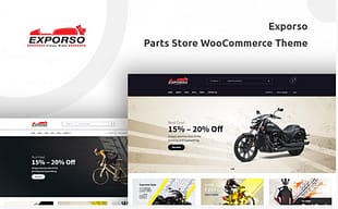 Exporso - Bike Parts Store
