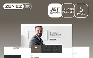 Justicon - Lawyer Elementor Jet