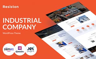 Resiston - Industrial Company Elementor