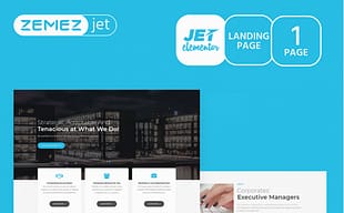 Holdbis - Corporate Jet Elementor