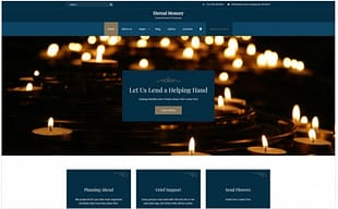 Eternal Memory - Solid Funeral Company Joomla Template