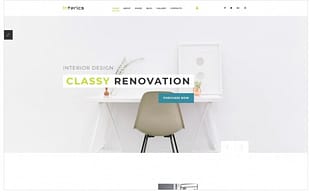Interics - Interior Design Joomla Template