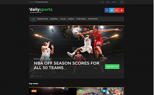 DailySports - Sport Magazine WordPress