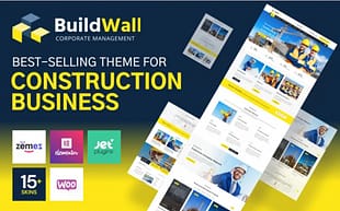 BuildWall - Construction Company Multipurpose