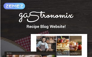 Gastronomix - Restaurant Elementor WordPress