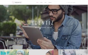 Identiz - Personal Blog WordPress
