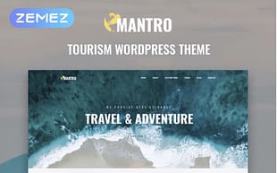 Mantro - Tourism One Page