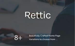 Rettic - Creative Agency WordPress