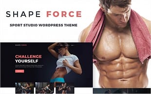 ShapeForce - Sport Studio WordPress