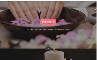 Beauty Parlour Joomla Template