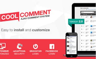 Cool comments ajax system