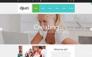 Djuci - Web Design Agency Joomla Template