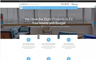 Windoori - Windows & Doors Production Company Joomla Template