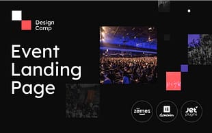 DesignCamp - Modern Event Landing