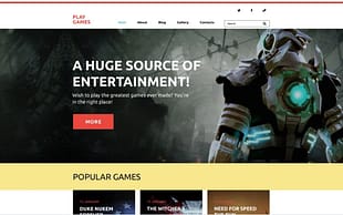 Play Games WordPress Theme
