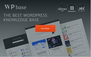 WPbase - WordPress Tutorial Theme