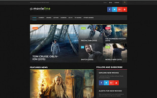 MovieLine - Online Cinema WordPress