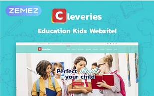 Cleveries - Education Kids Elementor