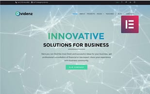 Dividenz - Investment Company Elementor