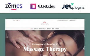 Espero - Massage Salon Responsive