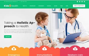 KidsHealth - Kids Clinic WordPress