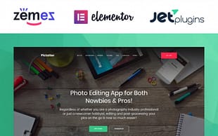 Photo Editing Application WordPress