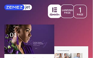 Purplex - Spa Salon Elementor