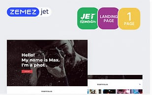 Shootex - Photographer Jet Elementor