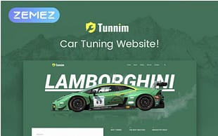 Tunnim - Car Tuning Elementor