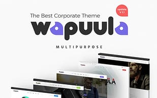 Wapuula - Multipurpose Corporate WordPress