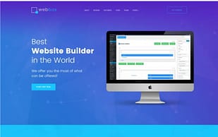 Webbox - One Page Product