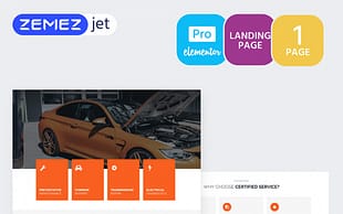 Engirem - Car Repair Jet Elementor Template