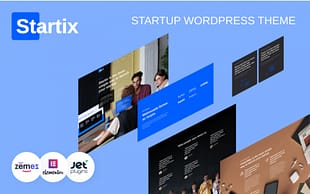 Startix - Modern One-page WordPress
