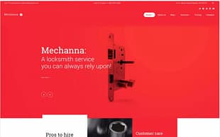 Mechanna - Locksmith WordPress Theme