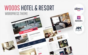 Woods Hotel - Hotel & Resort WordPress Theme