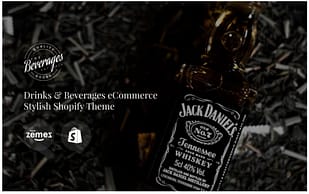 Beverages - Drinks & Beverages eCommerce Stylish Shopify Theme