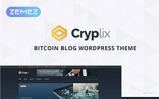 Cryplix - Bitcoin Blog WordPress Theme