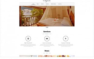 Hotels Motels Joomla Template