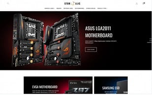 StorLlic - Computer Hardware Magento Theme