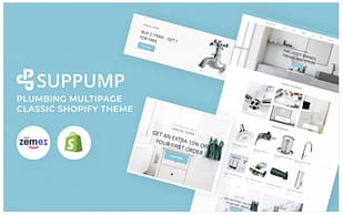 Suppump - Plumbing Multipage Classic Shopify Theme