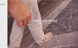 Videographer & Photographer Joomla Template