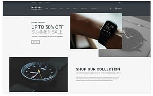 Watches - Online Store Shopify Theme