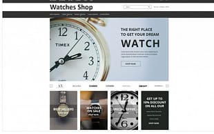 Watches Shop Magento Theme