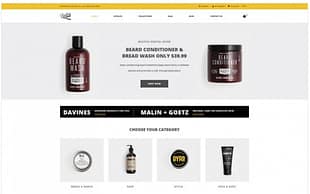 Barbers - Hair Salon Ready-to-Use Modern Shopify Theme