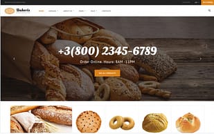 Bakery Responsive Shopify Theme