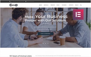 Consor - Business Consulting Elementor