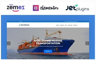 Encompass - Transportation Maritime WordPress