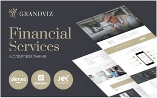 Grandviz - Financial Company Premium