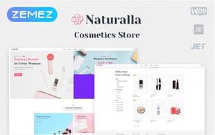 Naturalla - Cosmetics ECommerce Modern