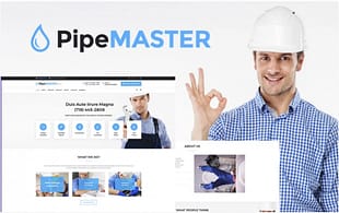 PipeMaster - Plumbing Services WordPress